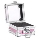 Nail Drill Bit Holder Box  Pink 25 Holes Nail Art Polishing Pink  25 Holes