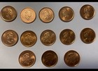 2000 - 2012 Canada 13 Penny Lot 1 Cent Penny Collection Great Condition Some Au