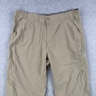 Simms Pants Mens Xxl Tan Nylon Guide Series Cargo Fishing Hiking Lightweight