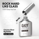 4 Pcs 16ml No Wipe Gel Top Coat  Glassy Clear Top Coat  High Gloss Finish For Uv