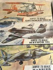 Airfix Model Airplane Kit Lot Of 8 1 72 Vintage 1960 s-70 s