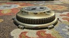 Huge Gold Vintage Ornate Ef Ef Industries Metal Table Lamp Light Antique Base