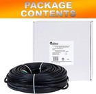 New Dr Infrared Heater Dr-9rc2200 Heating Cables For Pipes And Roof 200 Ft Black