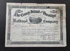 Rare 1899 Coney Island   Brooklyn Railroad Co  Trolley Stock Certificate Nyc