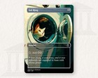 Sol Ring  laundry Cat    Handmade Borderless Designed Art Card