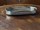 Silver Plate Gallery Drinks Tray 