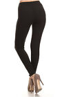 Buttery Soft Long Leggings Solid Plain Butter Womens Stretch Tall Curvy Os Tc