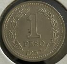 Argentina          1 Peso 1957 Peso Moneda Nacional  1881-1969  Km 57-great Coin 