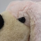 Fao Schwarz Penelope Pink Dog Plush Stuffed Animal 19 Inch Large Soft Button