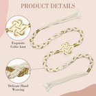 Handfasting Cord For Wedding - Handfasting Cord Wedding Cord  Gold Wedding Ro   