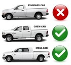 New Front Outer Beltline Molding Pair   For 02-09 Ram Truck 4-door Window Sweep