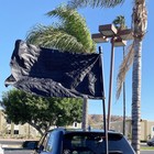 Black American Flag 3x5 Ft For Outside Heavy Duty Embroidered Stars All Black