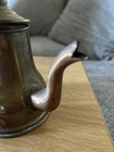 Antique Arabic Moroccan Middle Eastern Ornate Copper   Brass Handmade Teapot 6   