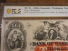    1860s  10 Bank Of Washington Nc Remainder Obsolete Note Pcgs 67 Ppq Superb Gem