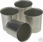 Seamless Metal Votive Candle Molds  12 Count  -  No Charge For Shipping