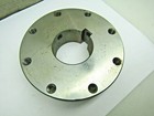  1-15 16   Rigid Flange Coupling 1-15 16 Keyed Bore 5  Od 1-1 4  Wide 8 Threaded
