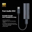 Fosi Audio Ds2 Usb C To Aux Headphone Amp Dac Dongle Dual Output Dsd256 Jack New