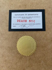 Death Nyc Large Framed 16x20in Pop Art Hand Signed Strawberries Wear Louis Coa