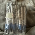 Lot Of 25 Individually Wrapped Blue And Grey Pens  Brand New