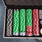 500 Pc Poker Set Aluminum Case Chips Cards Dealer Blind Buttons Keys