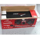 Red Loaded Speaker Box W  2x 10  Woofers  6x 6  Drivers  4x 4  Tweeters Open Box