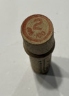 Vintage The Boye Needle Co  Chicago Wood Tubes   Size 2 With Needles