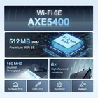 Tp-link Archer Axe75 Axe5400 Tri-band 6 Stream Wifi 6e Gigabit Router