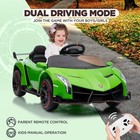 Ride On Car For Kids 12v Battery Powered Electric Car  3 Speeds Led Lights Gift