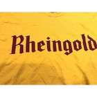 New  Retro Vintage Rheingold Beer Classic Ny Mustard Yellow T-shirt Men s Xl