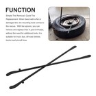 2pcs Tire Bar 39inches 95cm Demount Spoon Tire Mount And Demount Iron Heavy Duty