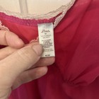 Vintage Victoria   s Secret  Baby Doll  Pout  Lingerie  Fuchsia Lace