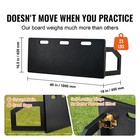 40 x16  Soccer Rebounder Board Portable Soccer Wall With 2 Angles Rebound