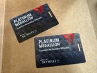 Delta Platinum Medallion Luggage Tags Skymiles    Million Miler Box