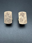 Antique Gold Filled Floral Cufflinks - K630