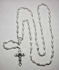 Genuine Oval Mother Of Pearl Rosary