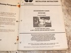 Massey Ferguson Mf 236 Tractor Loader Operators Manual  Assembly Instructions