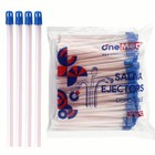 200  2 Bags  Clear blue Disposable Dental Saliva Ejector Evacuation Suction Tips