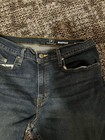 George Men   s Bootcut Dark Wash Blue Denim Jeans Stretch 5-pocket