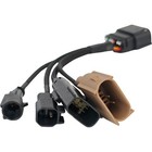 Halogen To Led Headlight Adapter Conversion Wiring Harness Kit Fit Ford Pickup