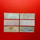 1866-1901  British India Special Adhesive Fiscal Stamps  Selection Of Six  Used