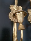 Vtg Brass Angel Cherub Candelabra Wall Sconce Candle Holders Set Of 2 Mcm 18 