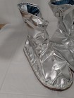 National Safety Apparel Aluminized Overshoe  X-large Plain Toe  Silver L68fa01xl