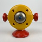 Vintage Ambi Toys Baby Kids Alarm Clock With Bell Toy