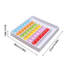 Color Sorting Ball Sensory Game Interactive Educational Board Game For Kids 