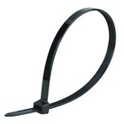 200 Pack Black Zip Ties Assorted Sizes 6 8 12 Inch Heavy Duty Cable Ties Variety
