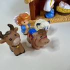 Fisher Price Little People Nativity Set Manger Baby Jesus Wise Men Animals 2002