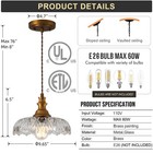 Vintage Glass Pendant Light Fixtures mid Century Antique Brass Pendant Lights   
