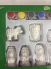 Paint Your Own Nativity Kit Christmas Craft 10 Figures Paint Jesus Mary Joseph