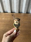 Vintage German Hand Carved Wooden Bottle Stopper Man 