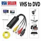 Usb 2 0 Audio Video Vhs To Dvd Vcr Pc Hdd Converter Adapter Digital Capture Card